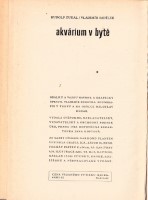 Akvrium v byt, 1962